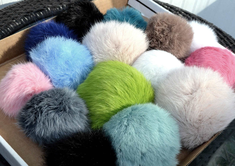Fur pom pom