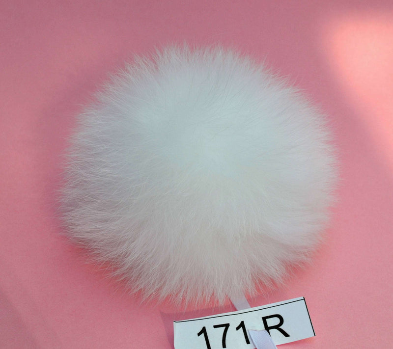 fur pom pom for beanie