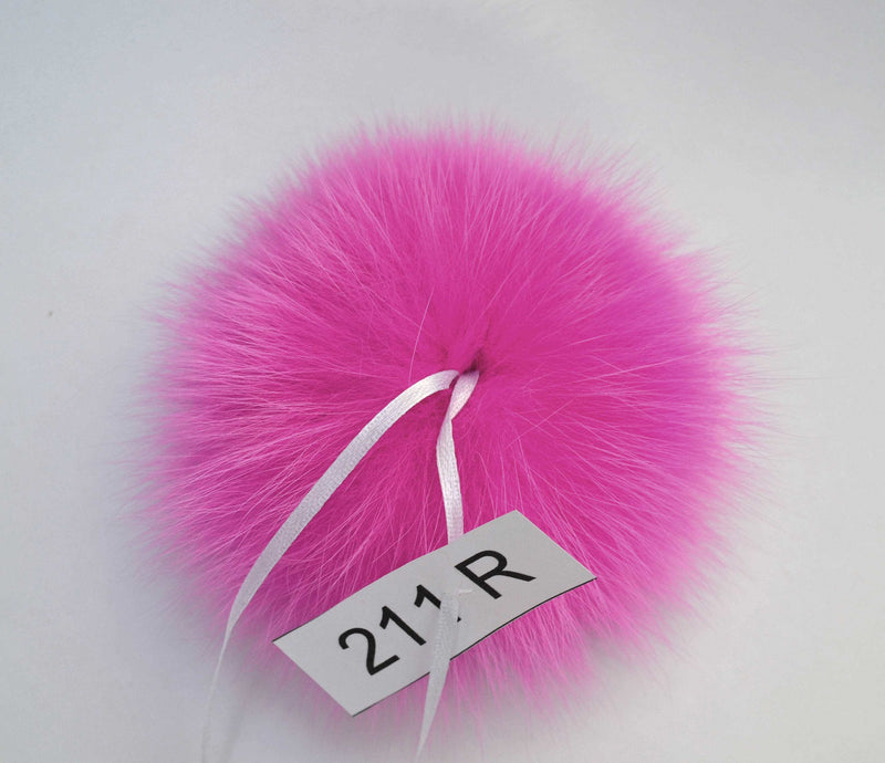 fox fur pom