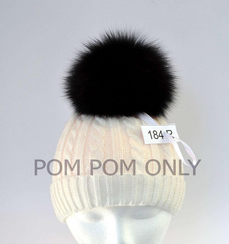 toque with fur pom pom