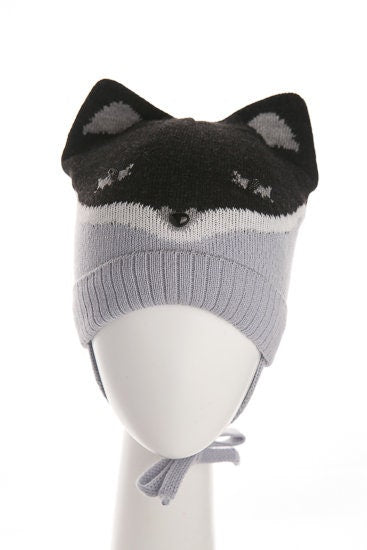 FOX UNISEX HAT, Fox Hat, Knit Beanie, Girl and Boy Hat, Animal Knit Hat, Fox Hat For Kids, Toddler Animal Hat, Fox Beanie Hat, Cotton Lining