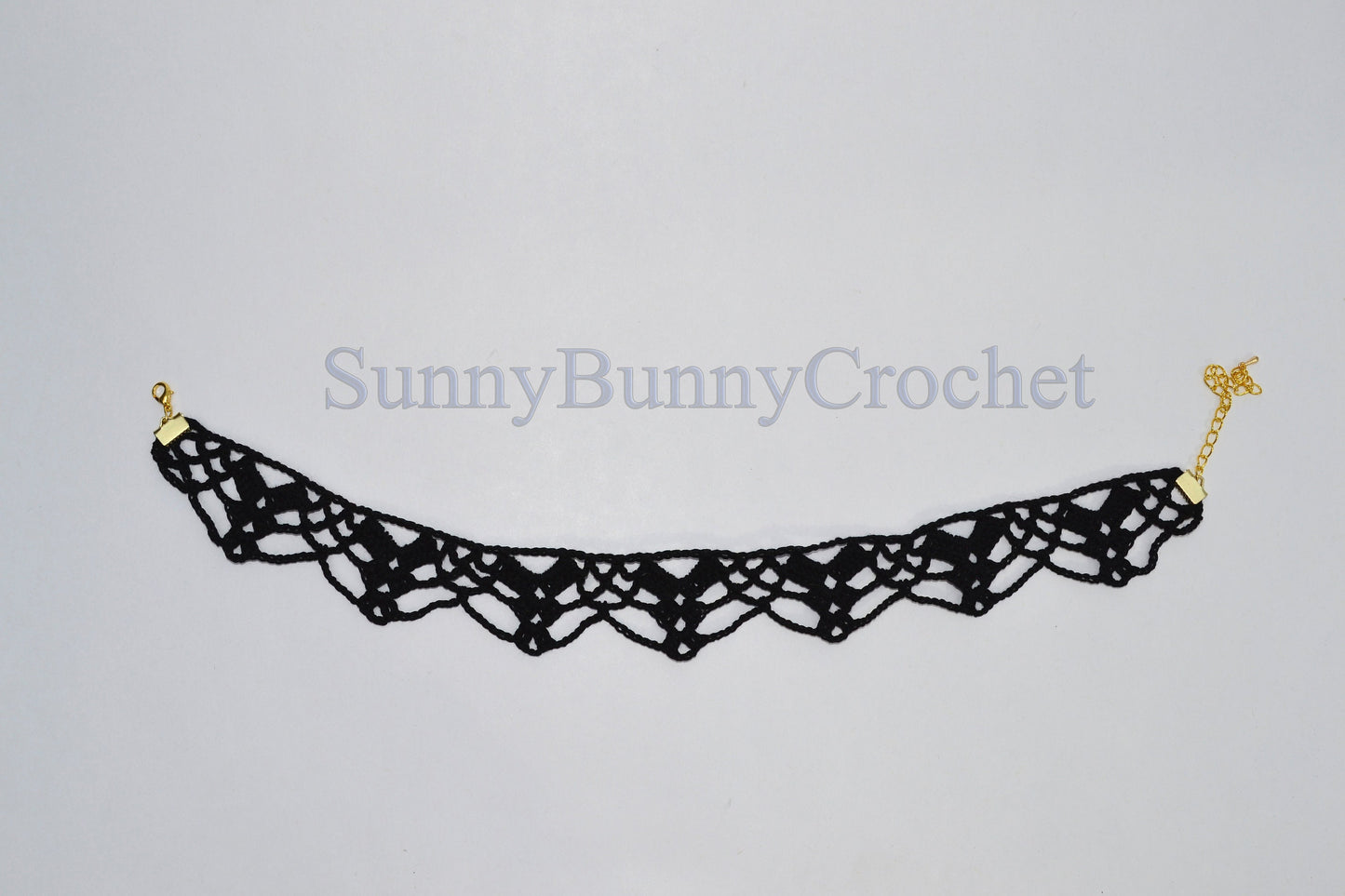 Black necklace choker, Black necklace for women, Choker necklace Black, Black statement necklace, Choker beaded Black, Cotton Choker, Gothic