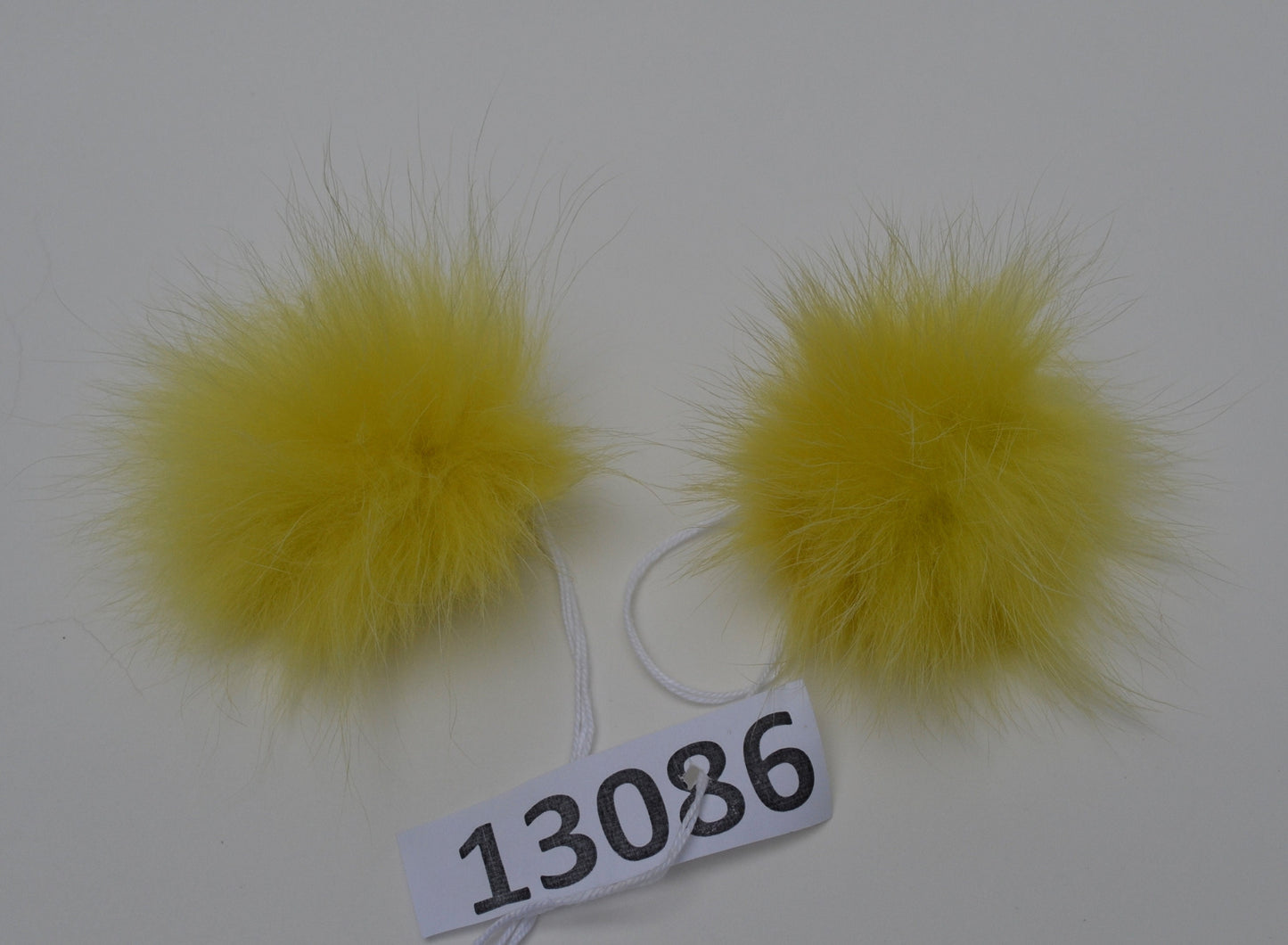 5" RACCOON FUR Pom Poms- PAIR! Raccoon Pom Pom, Fur Ears, Genuine Fur, Green Pom Pom, Handmade Fur Pom Pom, Pom Pom Hat, Raccoon, Double