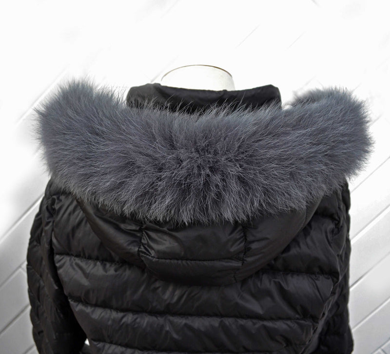 BY ORDER, Real Fox Fur (Tail) Trim Hood, Fur collar trim, Fox Fur Collar, Fur Scarf, Fur Ruff, Fur Hood, Fur stripe, Coat Trim, Jacket