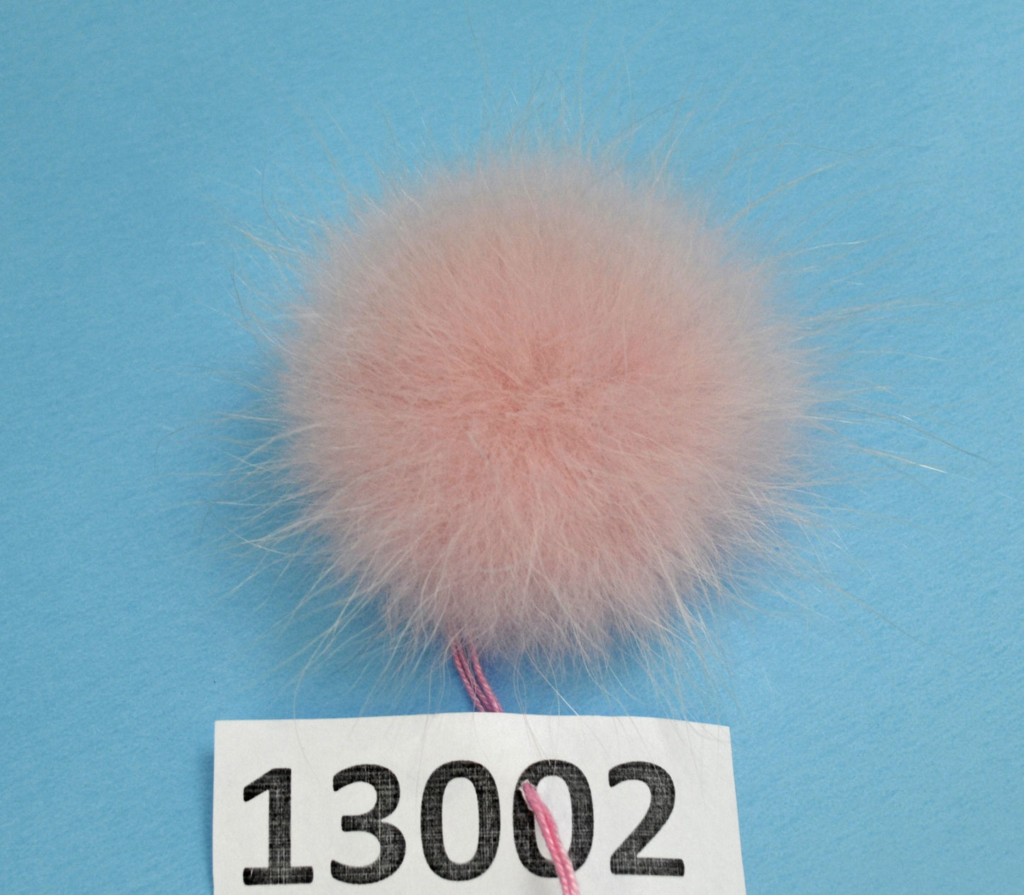 Extra Large Pink Raccoon Fur Pom Pom: 4-9 Inch, Hat Accessory
