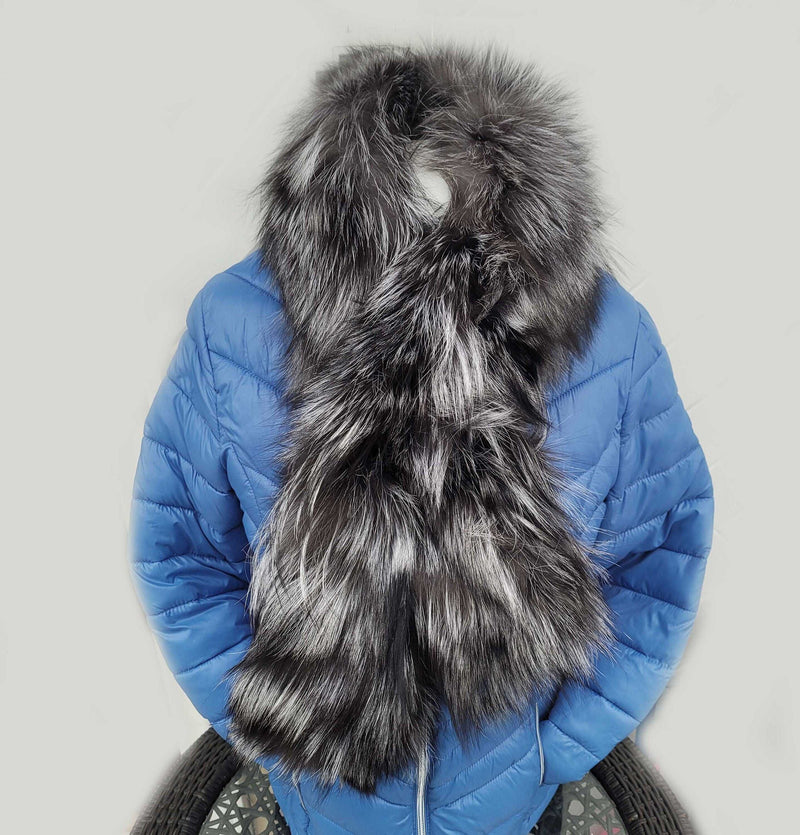 BY ORDER Women fur scarf, Real Fur scarf, Fur Neck warmer, Fox fur Trim, Fur collar, Fox Fur Collar, Fur Scarf, Fur Ruff, Fur stripe