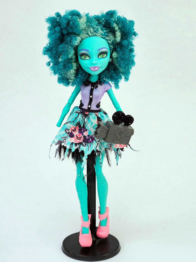 Frights Camera Action Hauntlywood Monster High Doll for Collectors, OOAK Repaints, Playing, Honey Swamp Mattel, Girl, Mattel, Rare Find
