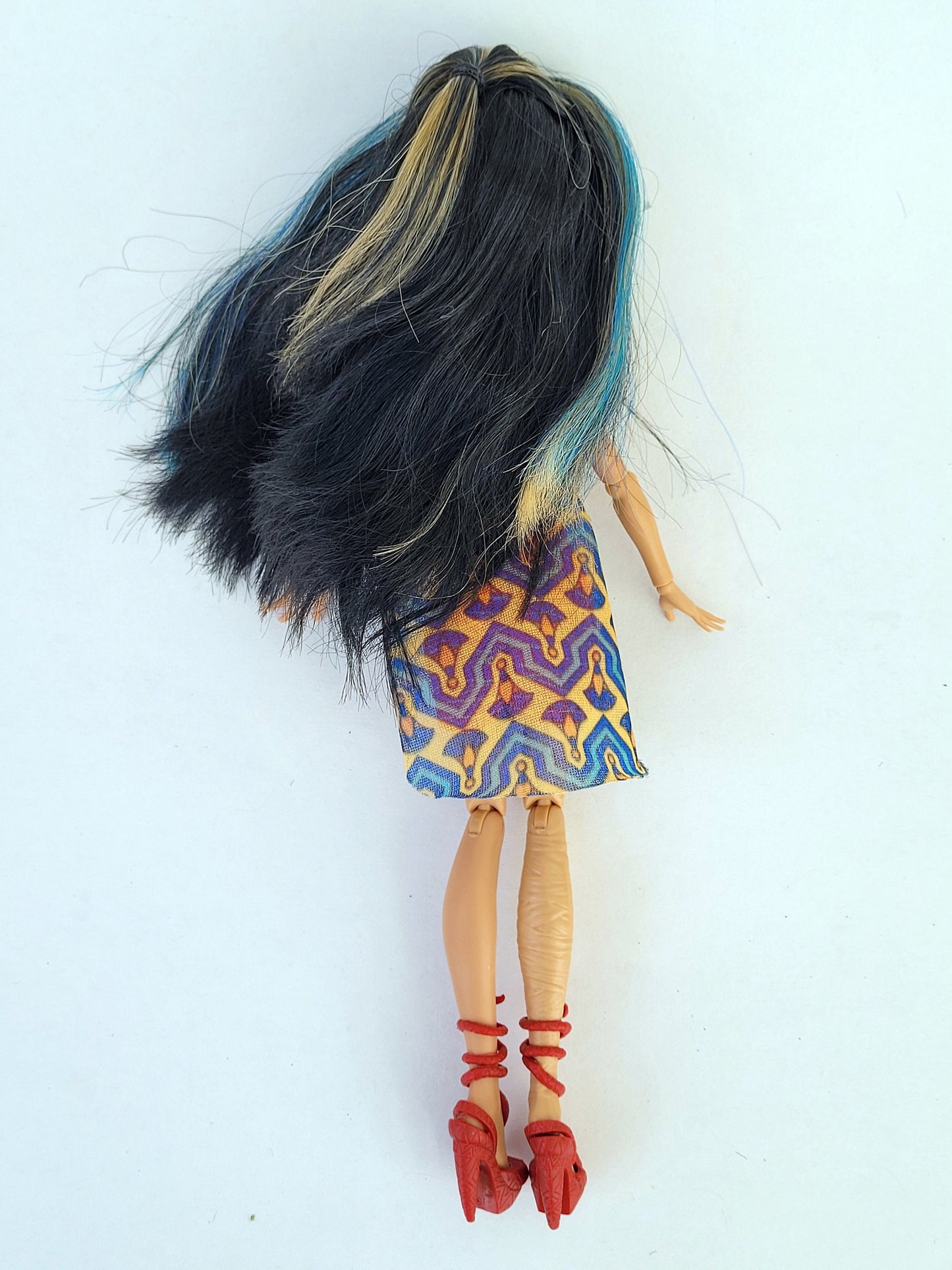 Original Dance the Fright Away Monster High Doll for Collectors, Playing, Cleo de Nile, Frankie Stein, Welcome to Monster High, Rare, Used