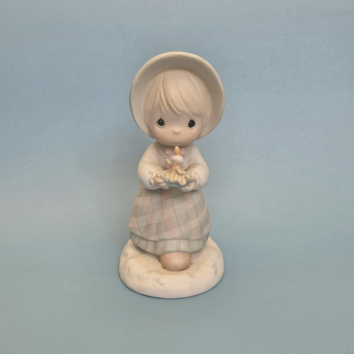 Precious Moments "December Calendar Girl" Figurine – 1988 Enesco 110116