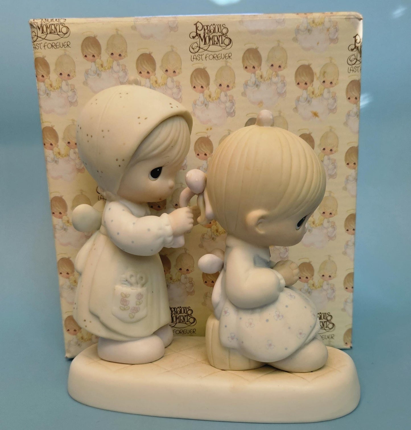 Precious Moments Figurines in Original Boxes, Vintage Porcelain Figurine, Vintage Enesco, Collectable Porcelain Ceramic Figurines, Figure
