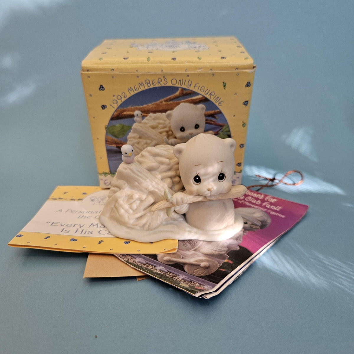 Precious Moments "Every Man’s House Is His Castle" Figurine – 1992 Enesco BC921