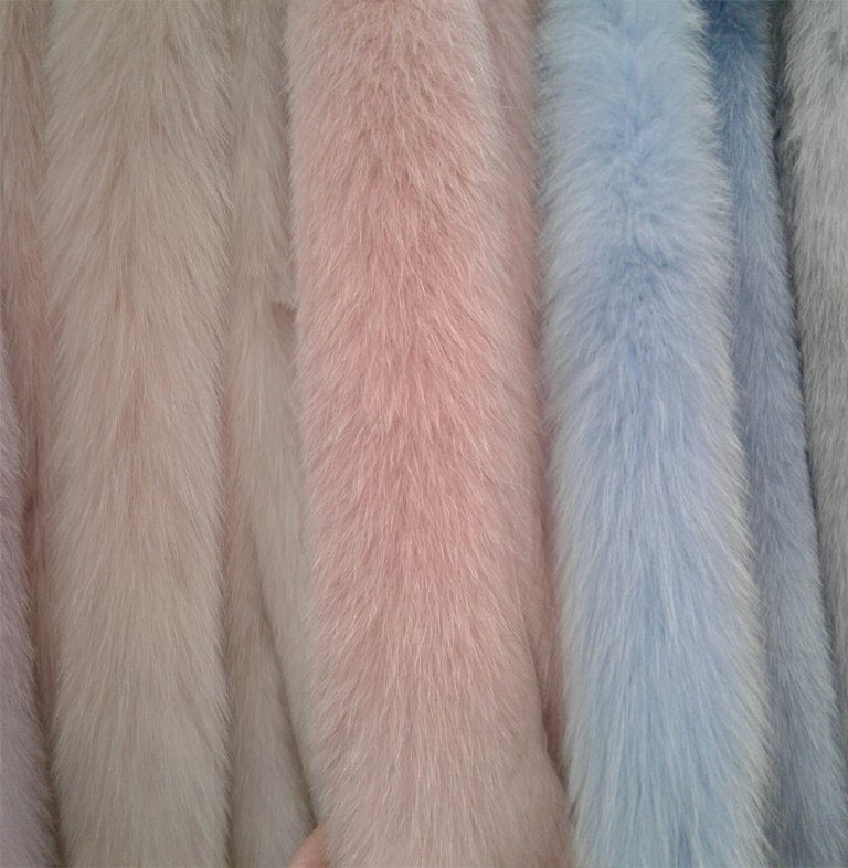 BY ORDER, 12 cm WIDTH, Finnish Fox Fur Trim Hood, Fur collar trim, Fox Fur Collar, Fur Scarf, Fur Ruff, Fox Fur Hood, Fox Fur, Fur stripe