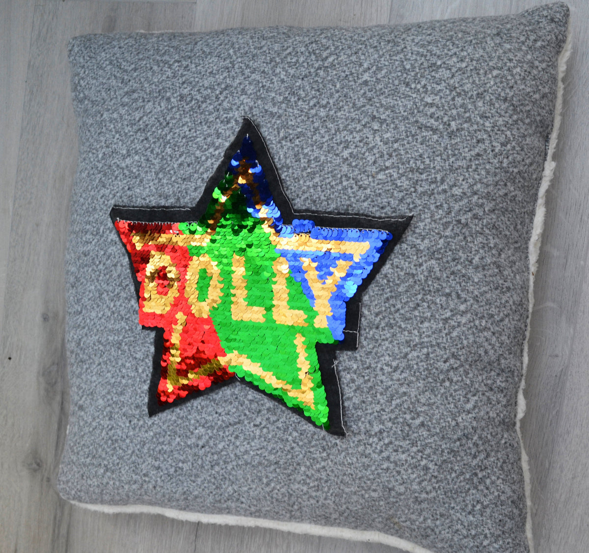 Sequin Star Patch, Star Sew On Patch, Dolly Star patch, Reversible Changeable Patch, DIY Shirt Jacket Applique, Patch for Clothing, Badge