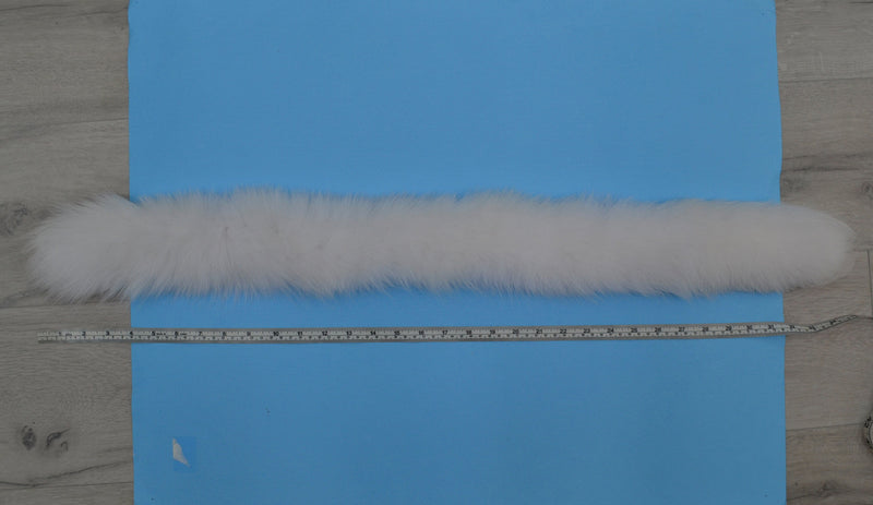 BY ORDER, Real Fox Fur (Tail) Trim Hood, Fur collar trim, Fox Fur Collar, Fur Scarf, Fur Ruff, Fur Hood, Fur stripe, Coat Trim, Jacket