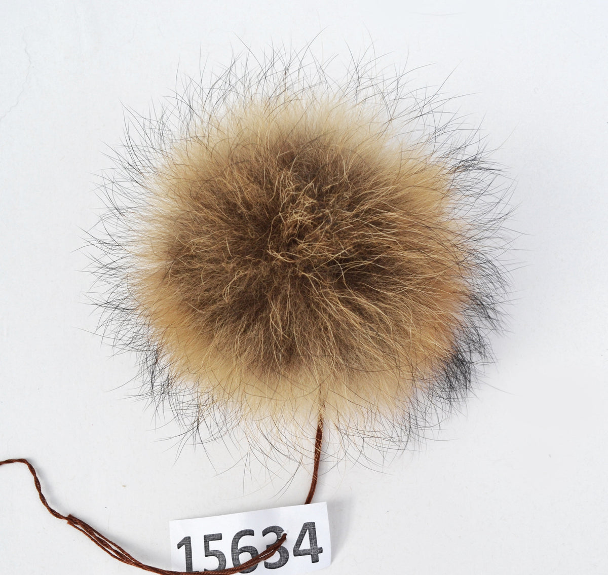 5" FUR POM Pom! Raccoon Pom Pom for Hat Beanie Tuque Winter Knit Hats Large Pom Pom Puff Fluffy Raccoon Pom Pom Fur Ball Children