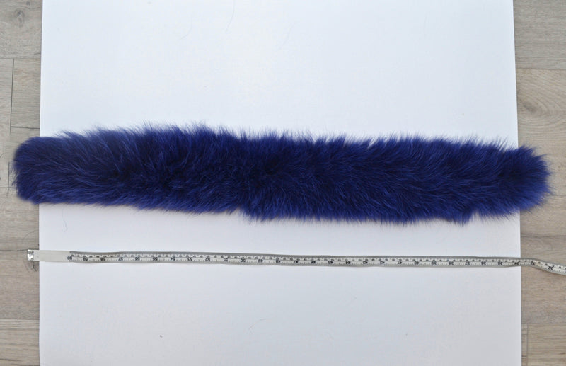 BY ORDER, Real Fox Fur (Tail) Trim Hood, Fur collar trim, Fox Fur Collar, Fur Scarf, Fur Ruff, Fur Hood, Fur stripe, Coat Trim, Jacket