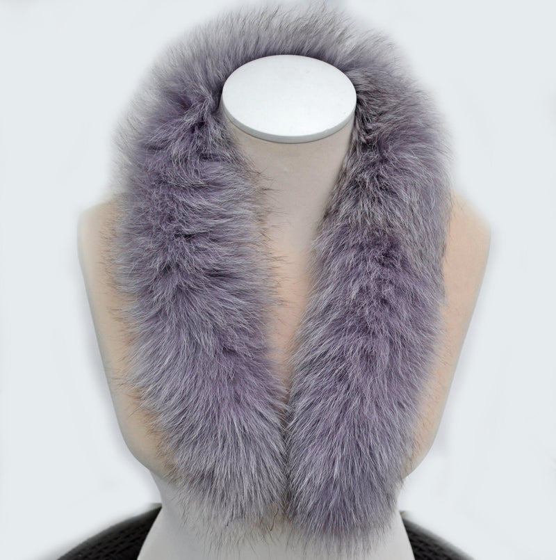 BY ORDER, Real Fox Fur (Tail) Trim Hood, Fur collar trim, Fox Fur Collar, Fur Scarf, Fur Ruff, Fur Hood, Fur stripe, Coat Trim, Jacket