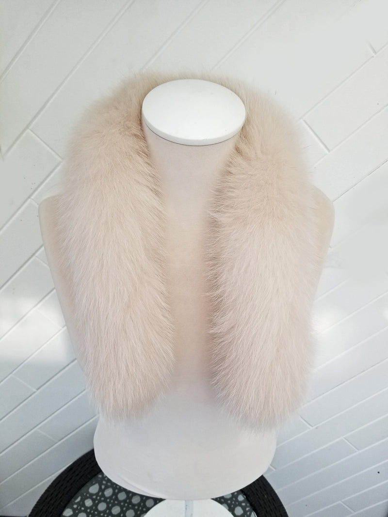 BY ORDER, Real Fox Fur (not Tail) Trim Hood, Fur collar trim, Fox Fur Collar, Fur Scarf, Fur Ruff, Fur Hood, Fur stripe, Coat Trim