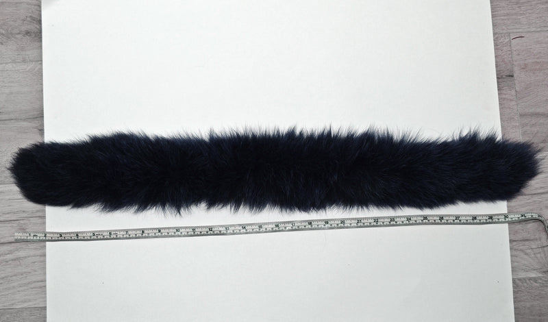 BY ORDER, Real Fox Fur (Tail) Trim Hood, Fur collar trim, Fox Fur Collar, Fur Scarf, Fur Ruff, Fur Hood, Fur stripe, Coat Trim, Jacket