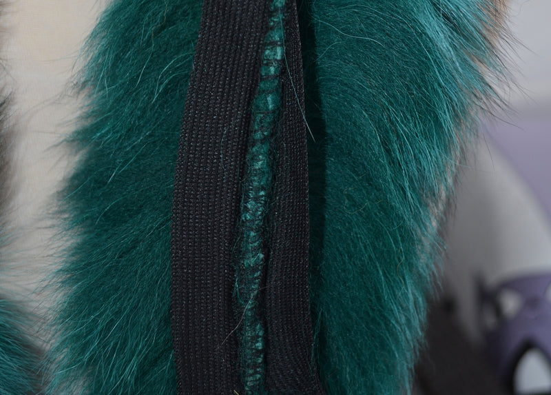 BY ORDER, Real Fox Fur (Tail) Trim Hood, Fur collar trim, Fox Fur Collar, Fur Scarf, Fur Ruff, Fur Hood, Fur stripe, Coat Trim, Jacket