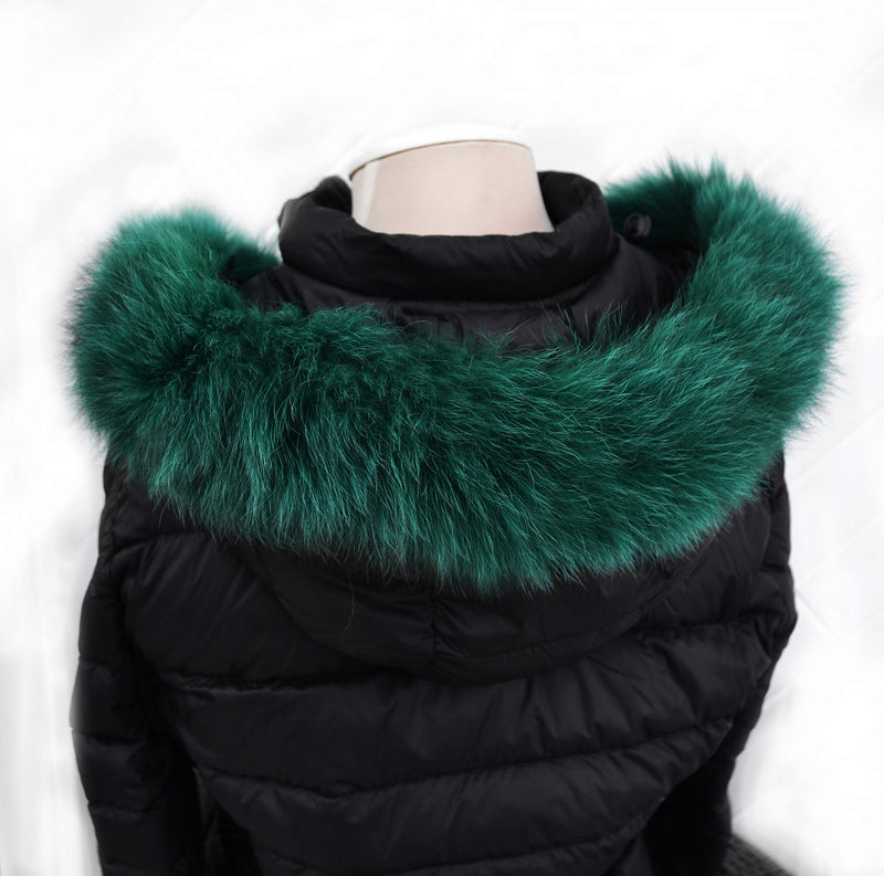 BY ORDER, Real Fox Fur (Tail) Trim Hood, Fur collar trim, Fox Fur Collar, Fur Scarf, Fur Ruff, Fur Hood, Fur stripe, Coat Trim, Jacket