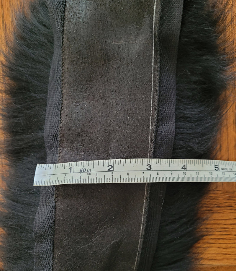 READY to SHIP (not Tail) XL Extra Large Real Fox Fur Trim Hood, Fur collar trim, Fox Fur Collar, Fur Scarf, Fur Ruff, Fox Fur Hood, Hood Fur