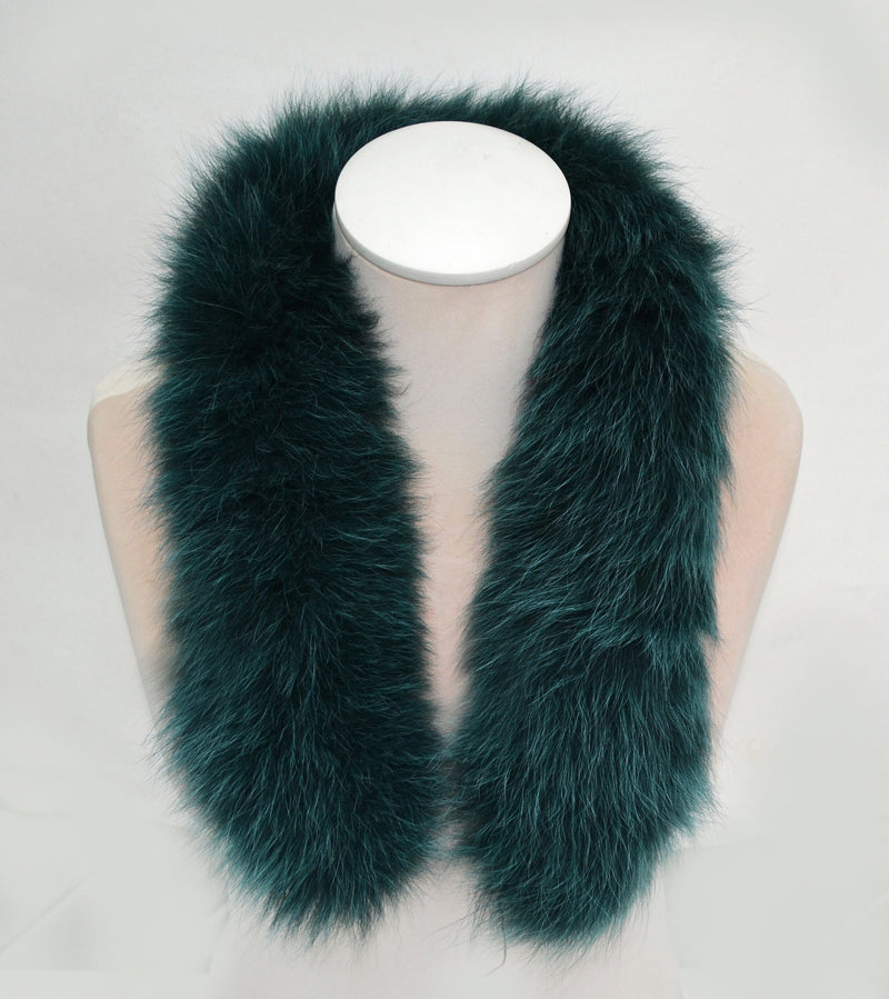 READY to SHIP, Real Fox Fur (Tail) Trim Hood, Fur collar trim, Fox Fur Collar, Fur Scarf, Fur Ruff, Fur Hood, Fur stripe, Coat Trim, Jacket
