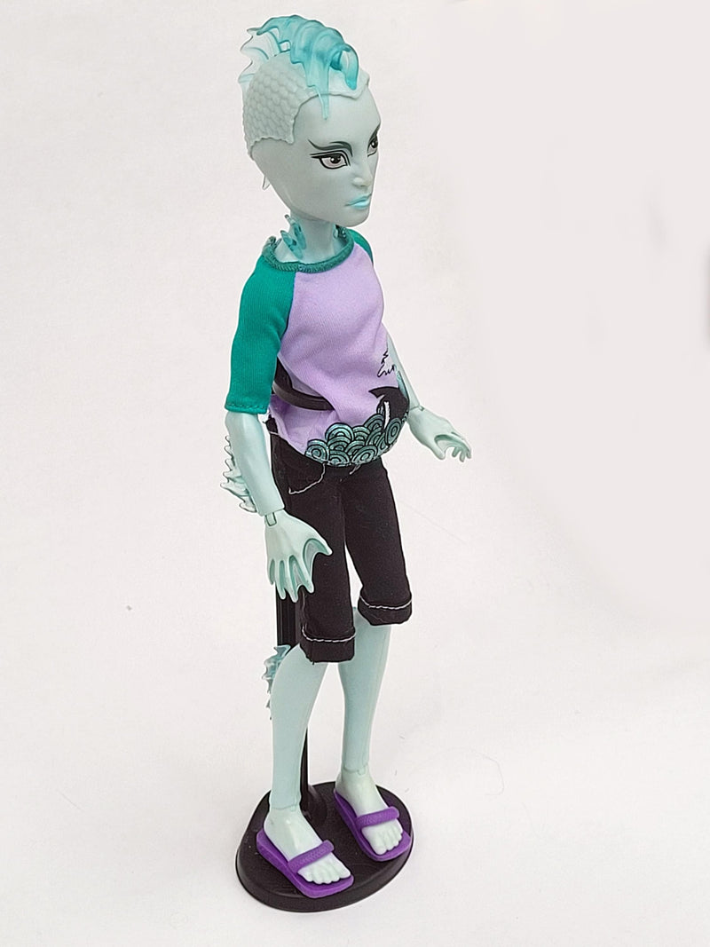 Monster High Doll Boy Manster Deuce Gorgon & Gillington Gil Webber 2 Pack for Collectors, OOAK Repaints, Playing, Rare Doll, Mattel
