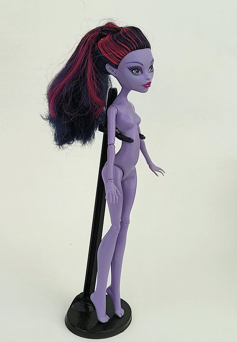 Monster High Doll Jane Boolittle for Collectors, OOAK Repaints, Playing, Rare Doll, Original, Mattel Excellent Condition, Nude, Rare Find