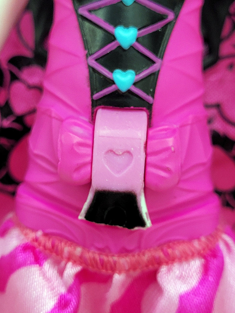 Monster High Draculaura Ghoul to Bat Transformation Doll for Collectors, OOAK Repaints, Playing, Mattel, Complete, Original Clothes, Wings