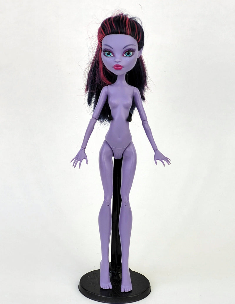 Monster High Doll Jane Boolittle for Collectors, OOAK Repaints, Playing, Rare Doll, Original, Mattel Excellent Condition, Nude, Rare Find