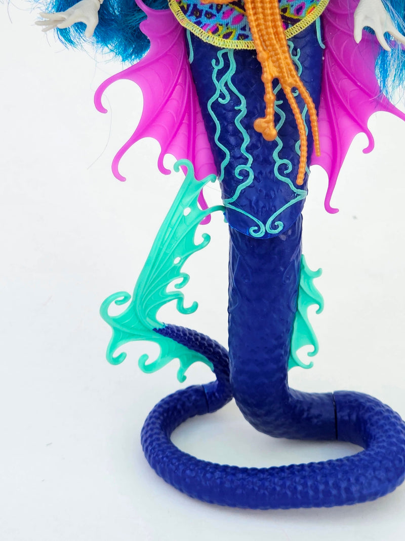 Monster High Doll Great Scarier Scarrier Reef PERI & PEARL Serpentine for Collectors, OOAK Repaints, Playing, Rare, Original, Near Complete