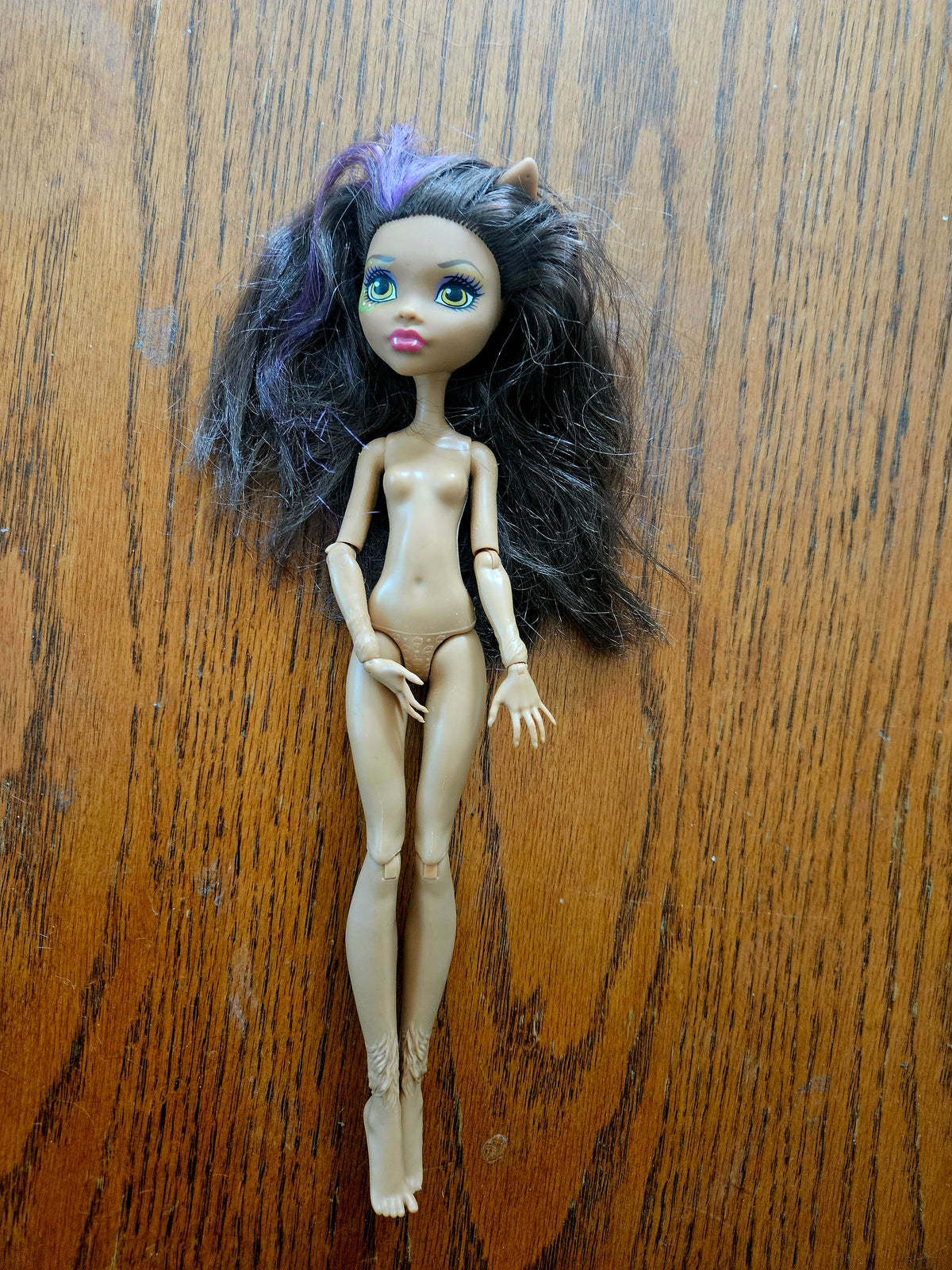 Clawdeen Wolf Dance the Fright Away Monster High Doll – Nude – Pre-Owned