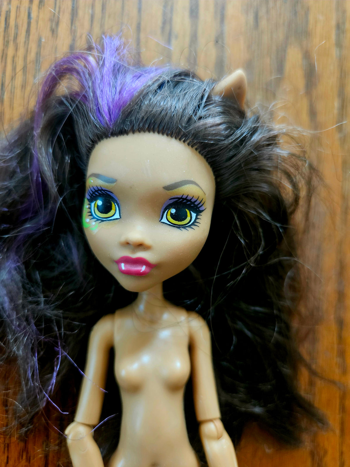 Clawdeen Wolf Dance the Fright Away Monster High Doll – Nude – Pre-Owned