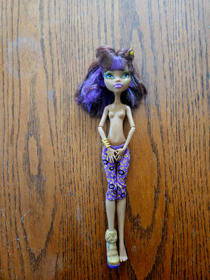 Clawdeen Wolf Freaky Fusion Save Frankie Monster High Doll – Pre-Owned