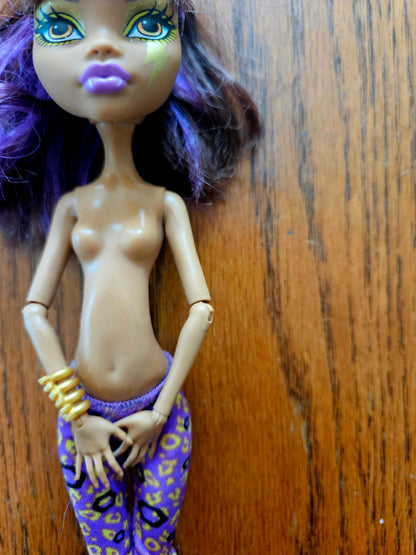 Clawdeen Wolf Freaky Fusion Save Frankie Monster High Doll – Pre-Owned