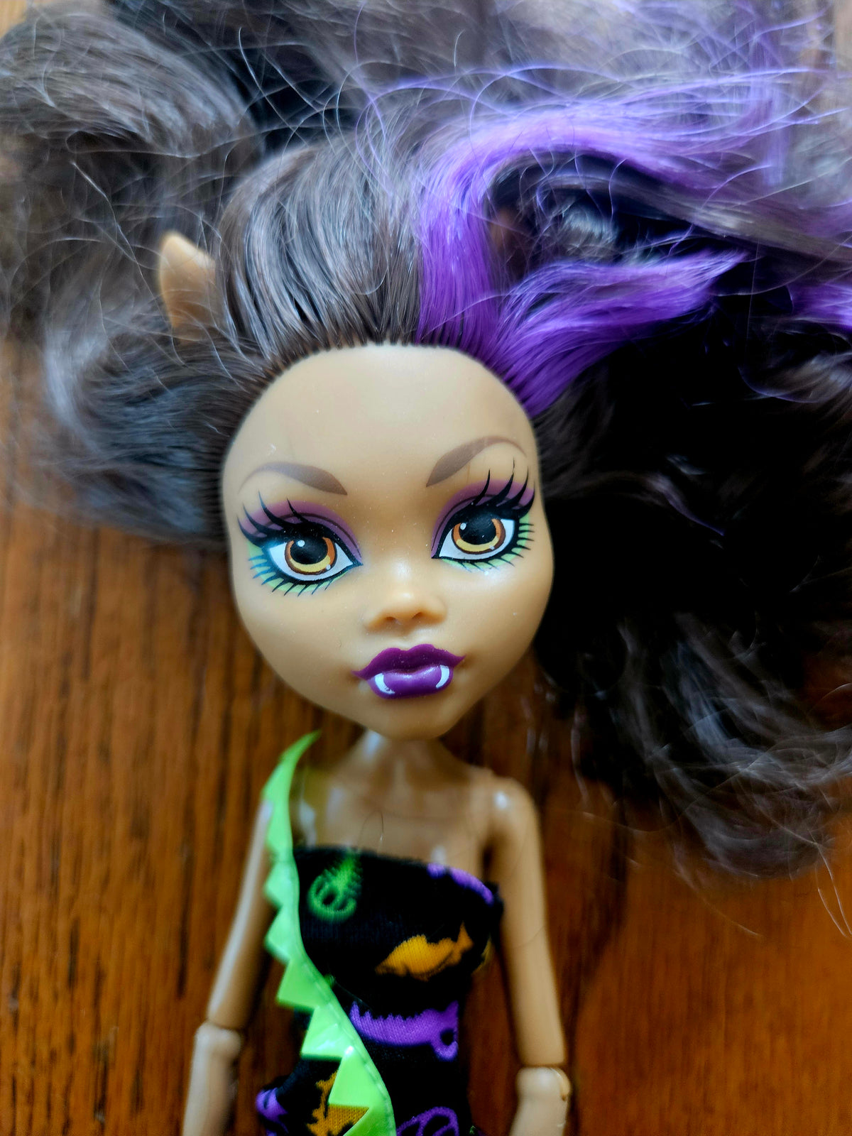 Clawdeen Wolf Freaky Field Trip Monster High Doll – Dress – Pre-Owned