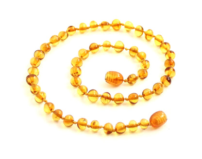 NBBP-2 Amber Honey Golden Teething Necklace-0