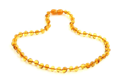 NBBP-2 Amber Honey Golden Teething Necklace-2