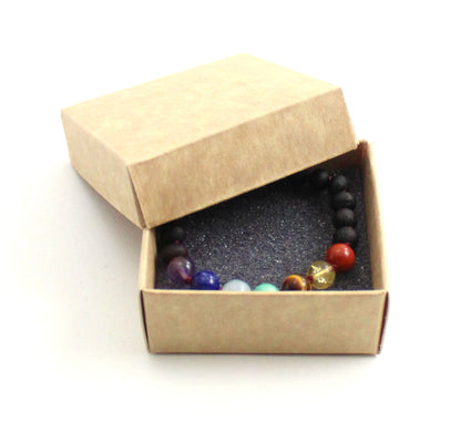 Baltic Amber Raw Cherry Bracelet With Chakra Gemstones-1