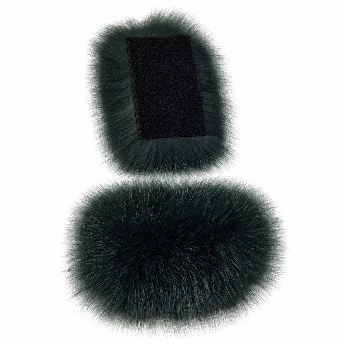 Additional Real Fox Fur Colors for Slippers – Detachable Velcro Fur