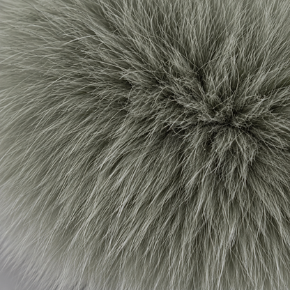 Green Real Fox Fur Hood Trim – Fur Collar Replacement