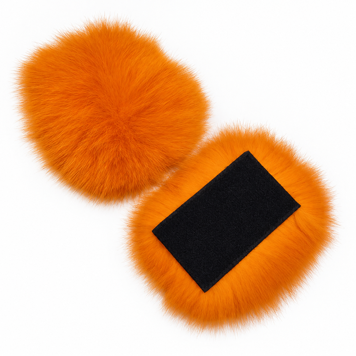 Additional Real Fox Fur Colors for Slippers – Detachable Velcro Fur