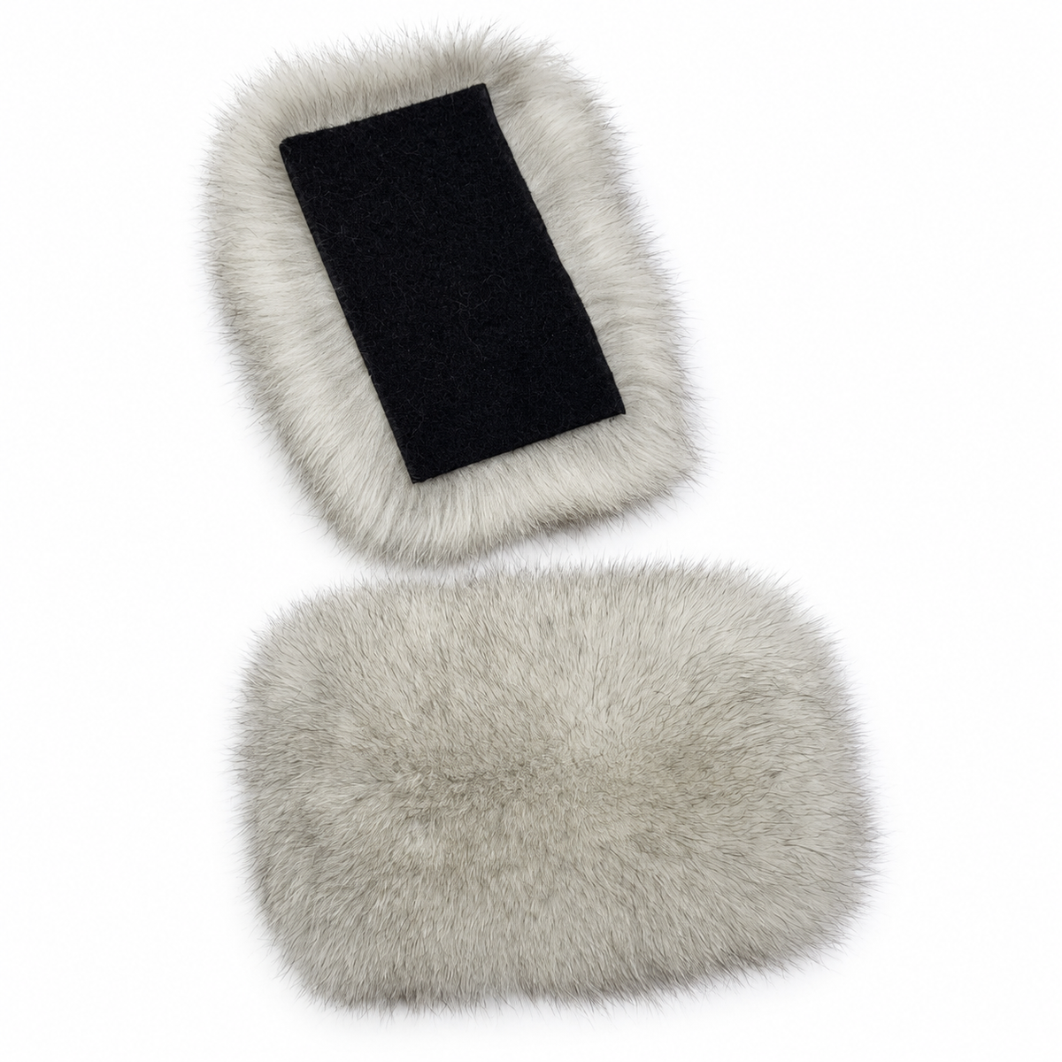 Additional Real Fox Fur Colors for Slippers – Detachable Velcro Fur