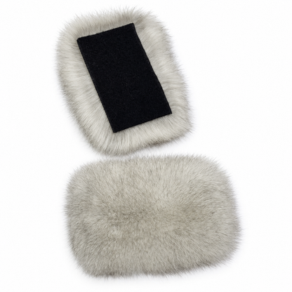 Additional Real Fox Fur Colors for Slippers – Detachable Velcro Fur