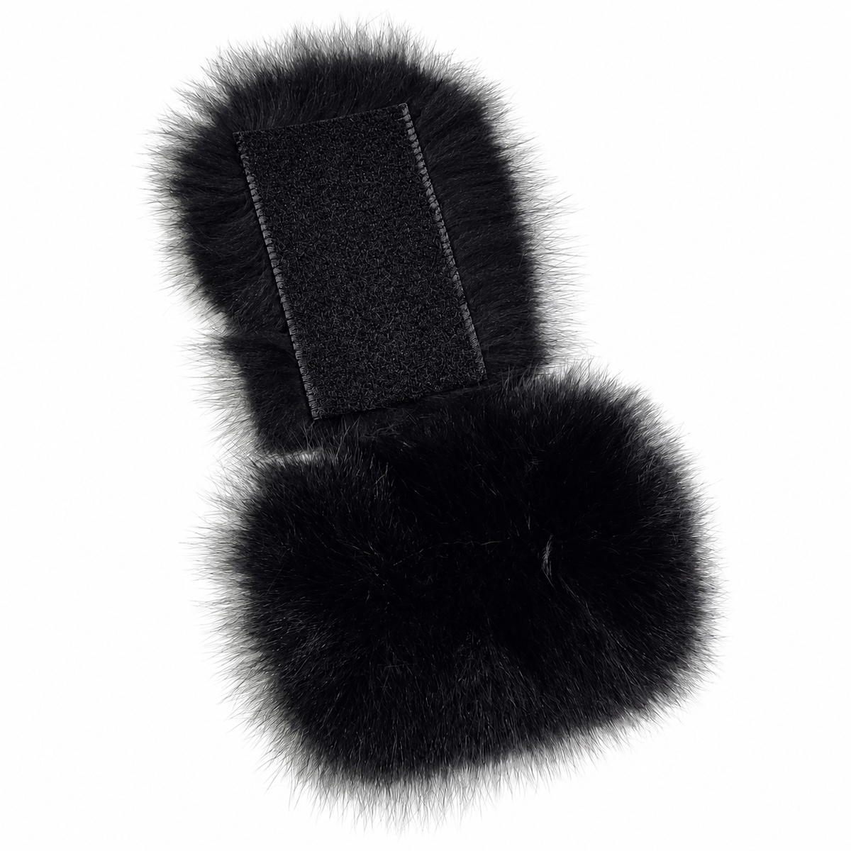 Additional Real Fox Fur Colors for Slippers – Detachable Velcro Fur