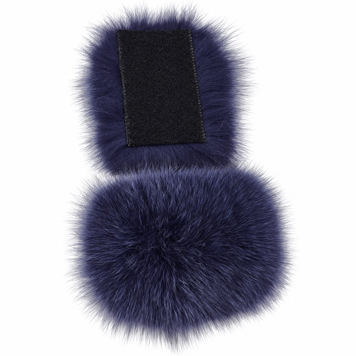 Additional Real Fox Fur Colors for Slippers – Detachable Velcro Fur