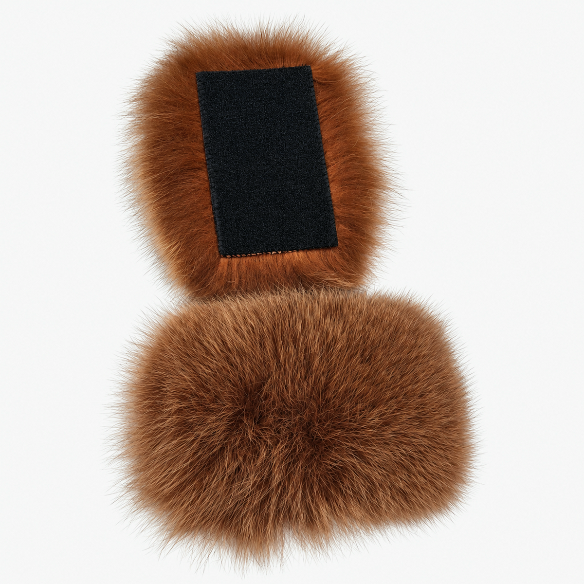 Additional Real Fox Fur Colors for Slippers – Detachable Velcro Fur