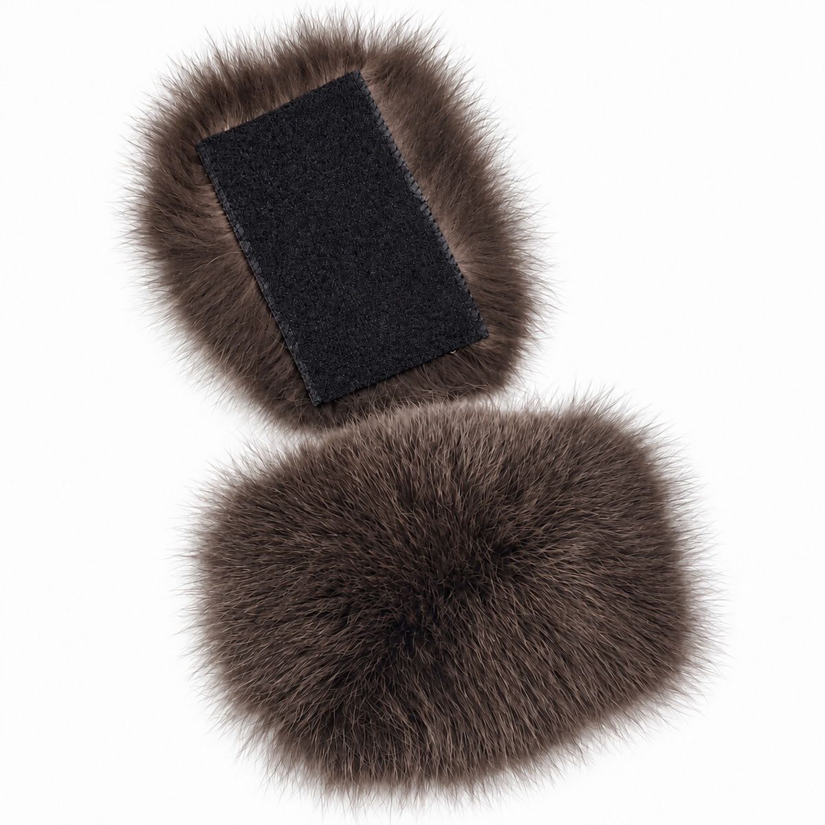 Additional Real Fox Fur Colors for Slippers – Detachable Velcro Fur