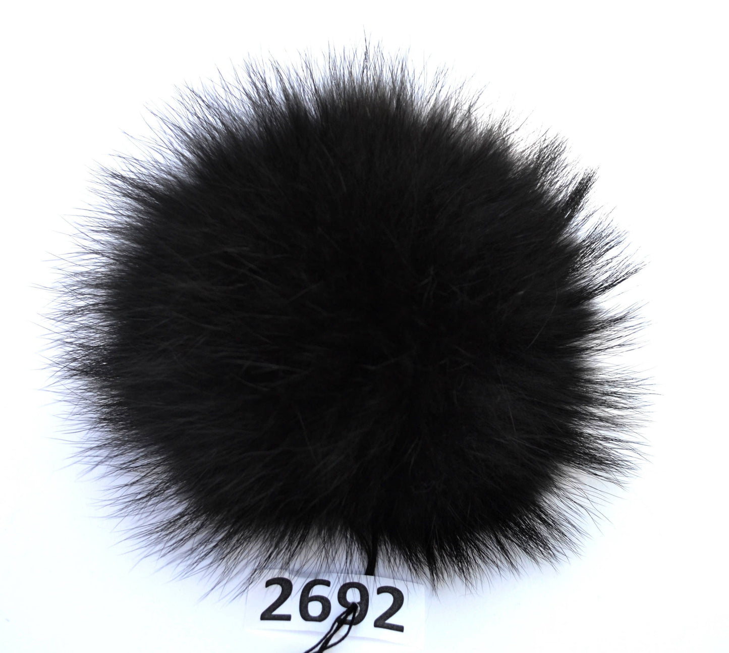 8-9" EXTRA LARGE BLACK Pom Poms! Double Raccoon Pom Pom Giant Pom Pom for Chunky Hat Beanie Tuque Winter Knit Hats  Puff Fluffy Fur Ball